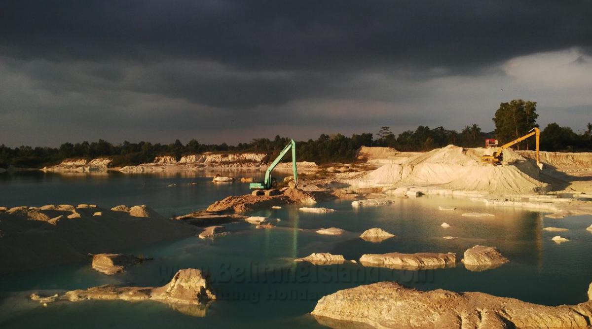 belitung destination Danau Kaolin