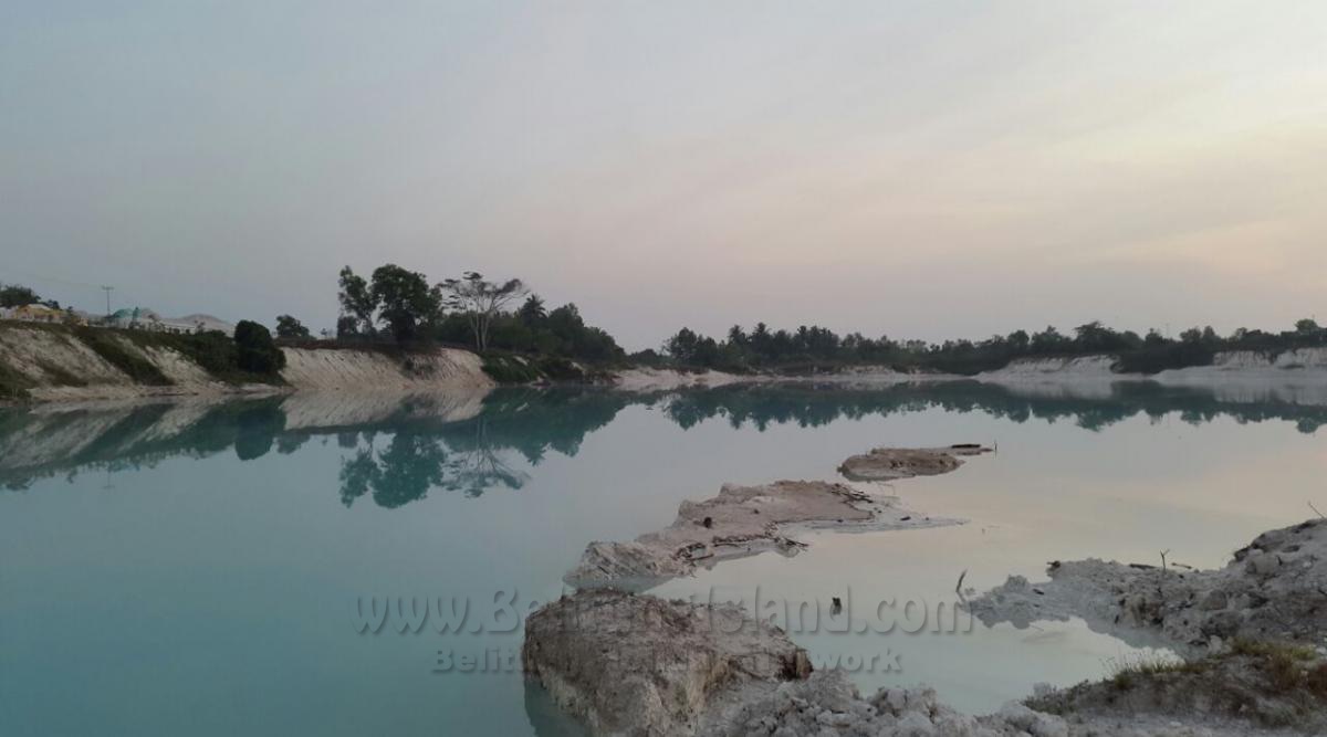 belitung destination Danau Kaolin