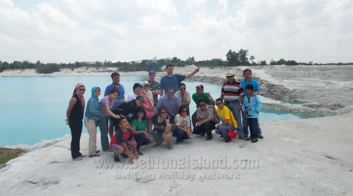 belitung destination Danau Kaolin