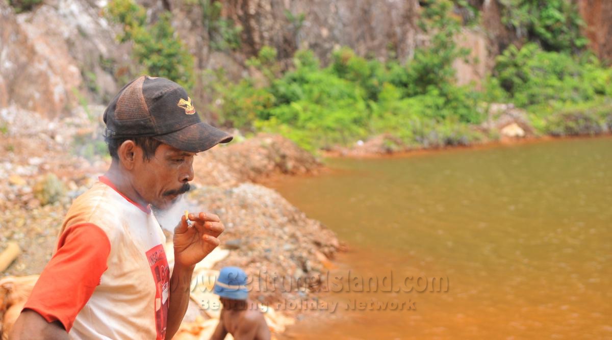 belitung destination Open Pit Mining